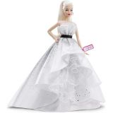 Barbie 60. výročie Zberateľská bábika v bielych šatách