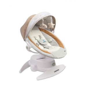 Caretero Detská hojdačka OPTI hnedá