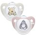 NUK Cumlík Trendline Macko PU Disney s púzdrom 2ks, 0-6m