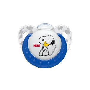 NUK Silikónový cumlík Snoopy 1 ks, 6-18m