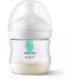 Avent Natural Response Detská fľaša 120 ml. s ventilom Airfree so silikónovým cumlíkom 3-6m