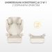 Caretero Autosedačka Breezy Fix Beige (100-150cm)