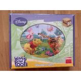 Dino dřevěné obrázkové kostky Winnie the Pooh