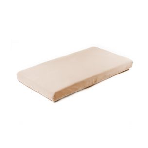 Sensillo Jersey plachta s gumkou hnedá 120x60 cm