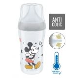 NUK PERFECT MATCH Mickie Mouse fľaša 260 ml, 3m+