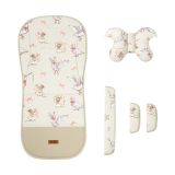 Sensillo Obojstranná mušelínová vložka do kočíka DELUXE – Goose and Mouse