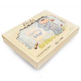 BoboBaby P-BOX1 Dvojvrstvá deka s aplikáciou 100x75 cm