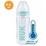 NUK Dojčenská fľaša FC Anti-colic s kontrolou teploty 300 ml , 0-6m