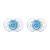 Tommee Tippee Cumlík silikón air style 6-18m, 2ks