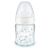 NUK Sklenená fľaša First Choice+ 120ml, silikónový cumlík M, 0-6m NUK Sklenená fľaša First Choice+ 120ml, silikónový cumlík M, 0-6m