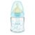 NUK Sklenená fľaša First Choice+ 120ml, latexový cumlík M, 0-6m