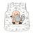 BabyOno 838 Podbradník umývateľný 30x35 cm, 12m+