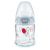 NUK sklenená fľaša First  Choice Macko PU 120ml, 0-6m NUK sklenená fľaša First  Choice Macko PU 120ml, 0-6m