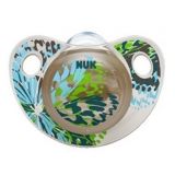 NUK silikónový cumlík anatomický 1ks, 6-18m Modrá ks