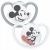 NUK silikónový cumlík Space Mickey&Minnie  2ks, 0-6m